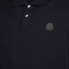 Polos Polo à logo Moncler Bleu foncé Homme