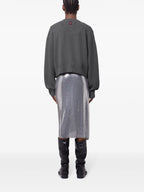 Knitwear Wool and Cashmere Cardigan Rabanne Gray Femme