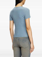 T-shirts T-shirt T-Ele-Long Diesel Bleu Femme