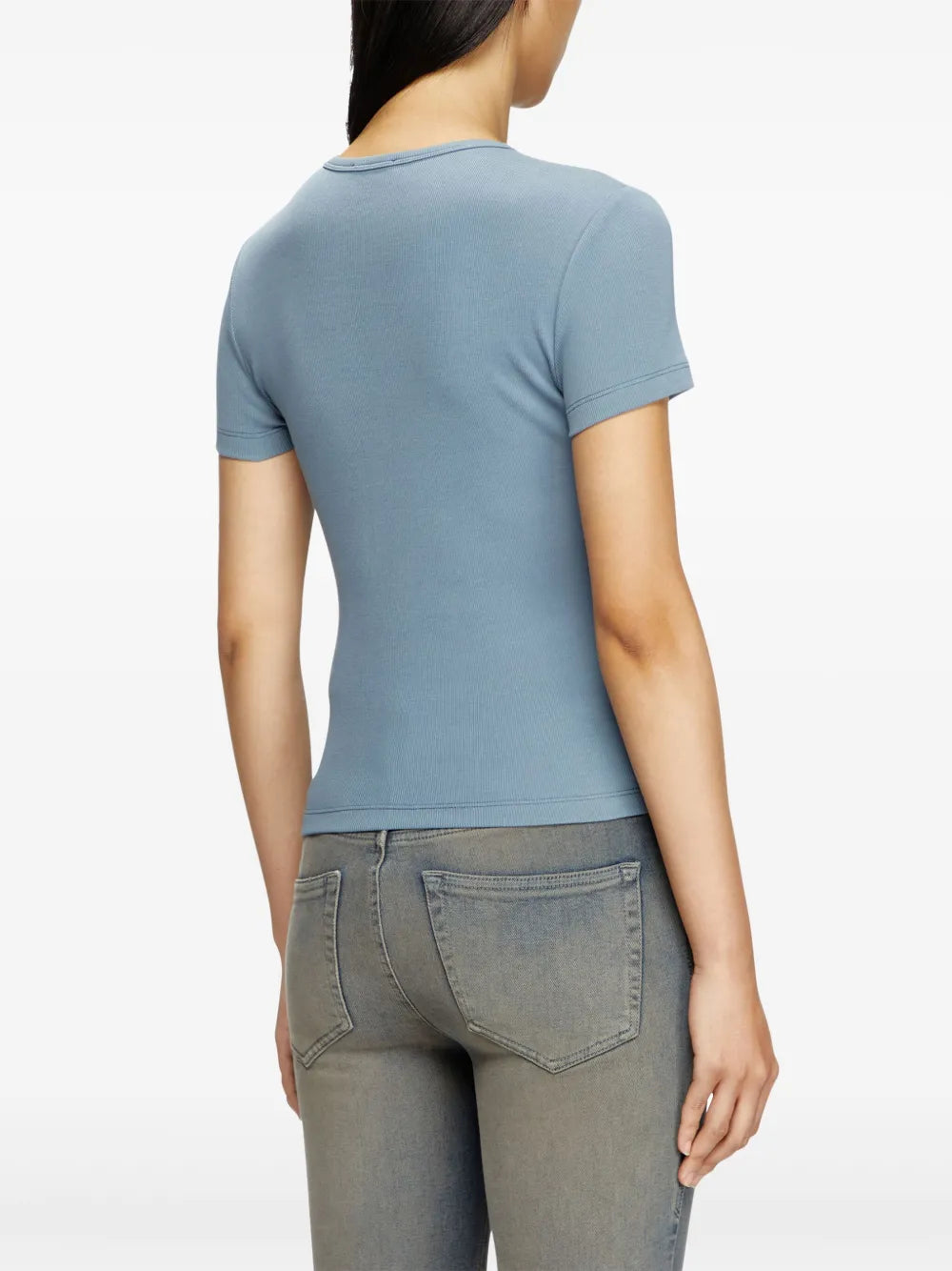 T-shirts T-shirt T-Ele-Long Diesel Bleu Femme