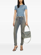 T-shirts T-shirt T-Ele-Long Diesel Bleu Femme