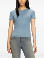 T-shirts T-shirt T-Ele-Long Diesel Bleu Femme