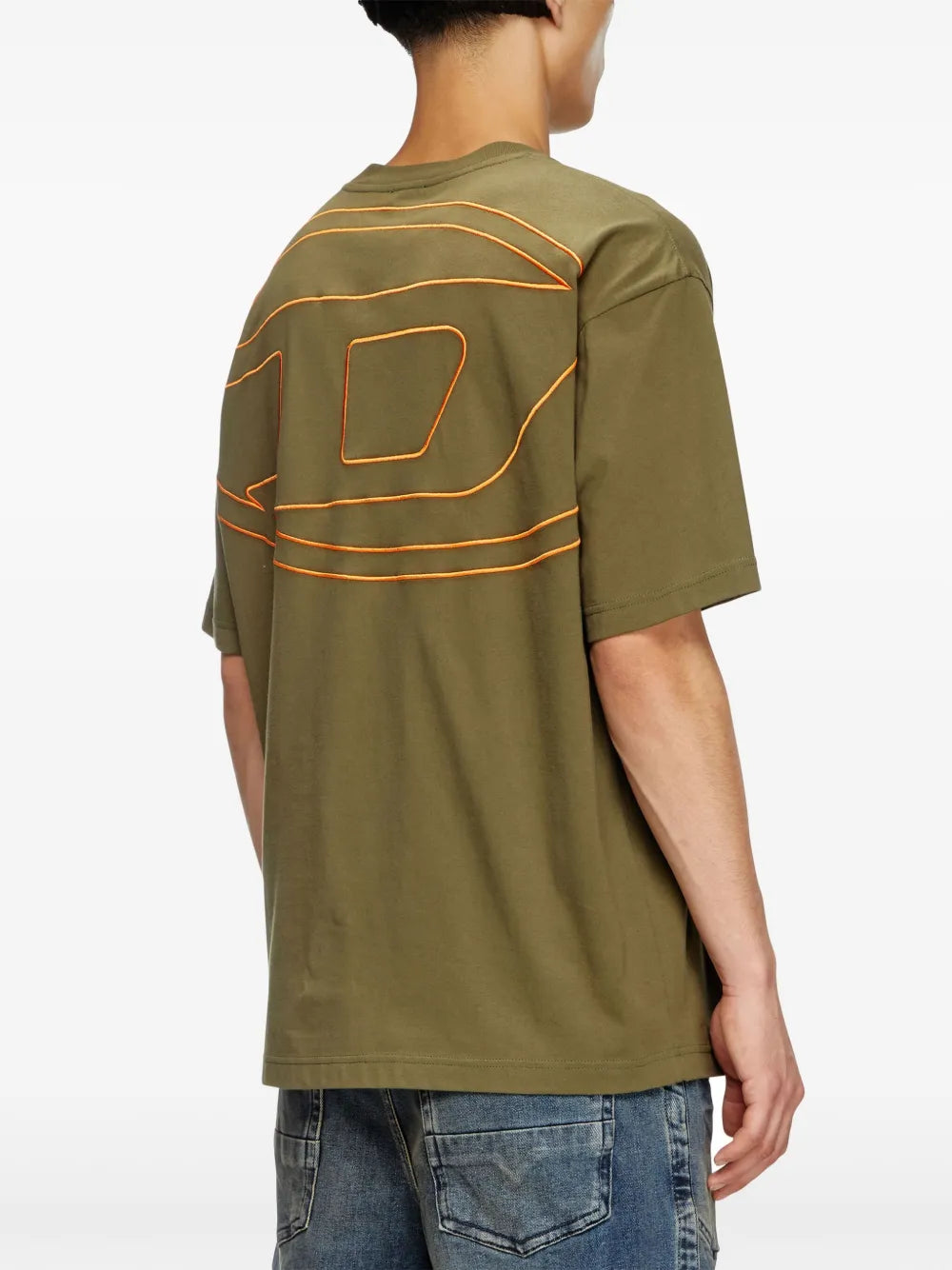 Camisetas Camiseta T-Boggy-Megoval Diesel Caqui Hombres