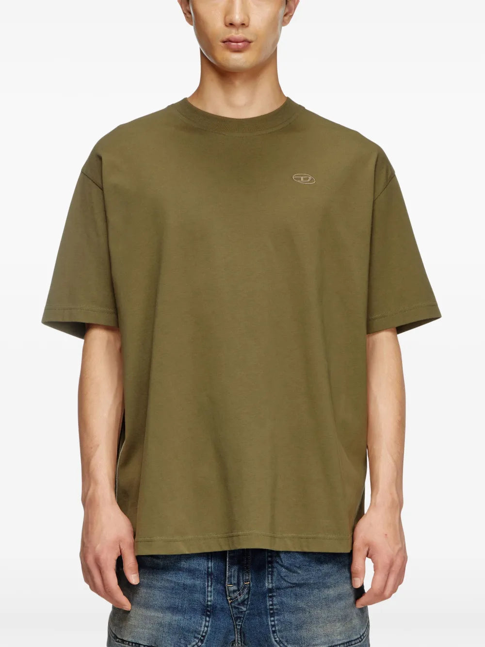 Camisetas Camiseta T-Boggy-Megoval Diesel Caqui Hombres