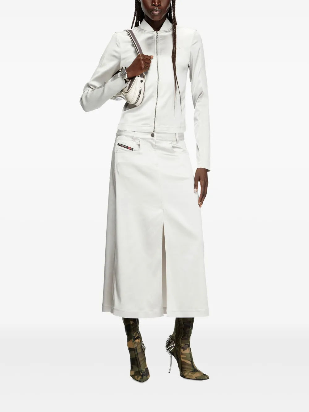 Giacche Giacca G-Oper Diesel Grigio Femme