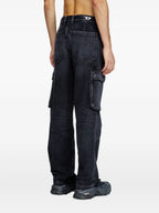 팬츠 청바지 카고 Diesel 검은색 Homme