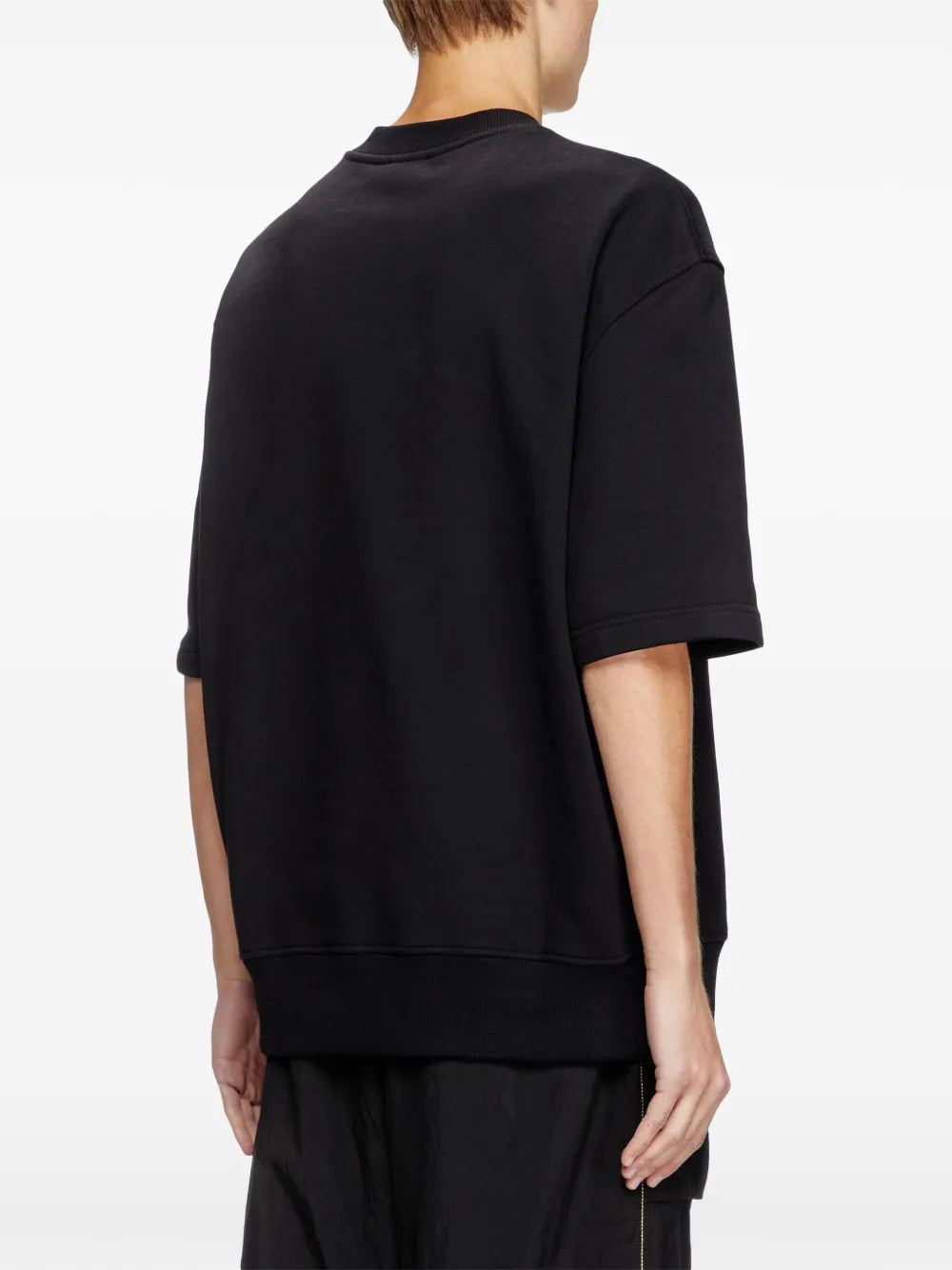 T-Shirts T-Shirt Oval-D Diesel Schwarz Homme