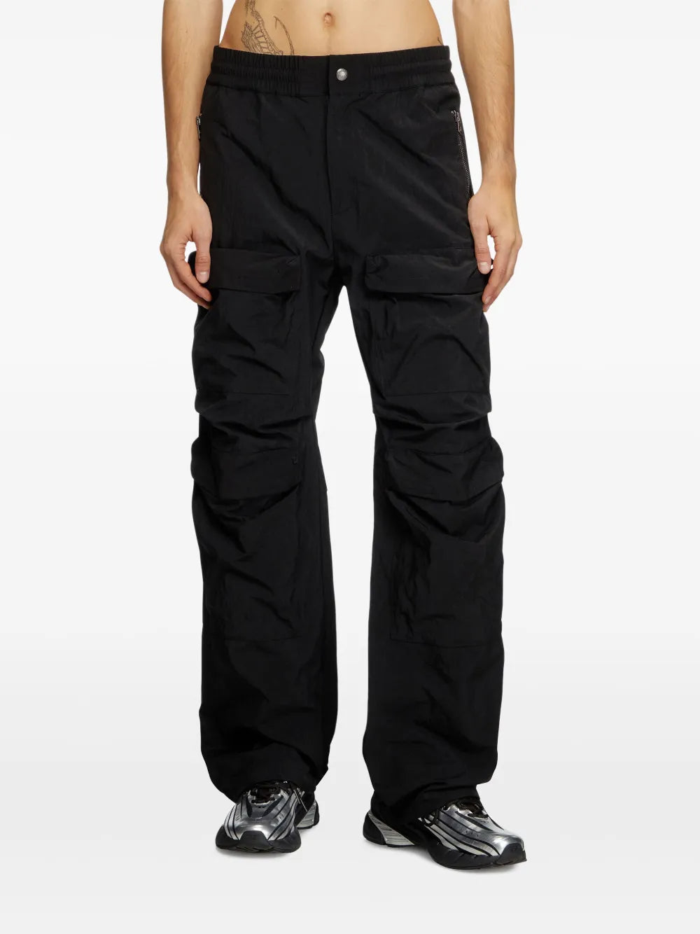 Calças P-Danzel Cargo Pants Diesel Preto Homme