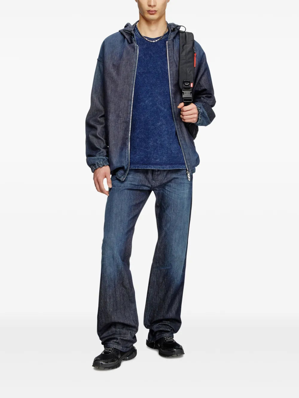 T-shirts T-shirt T-adjind Diesel Blue Homme