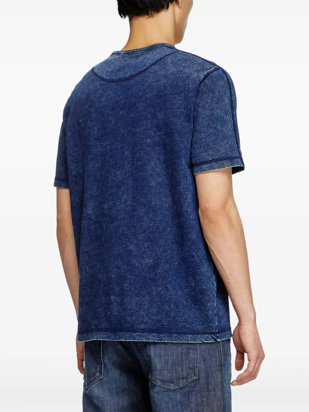 T-shirts T-shirt T-adjind Diesel Blue Homme