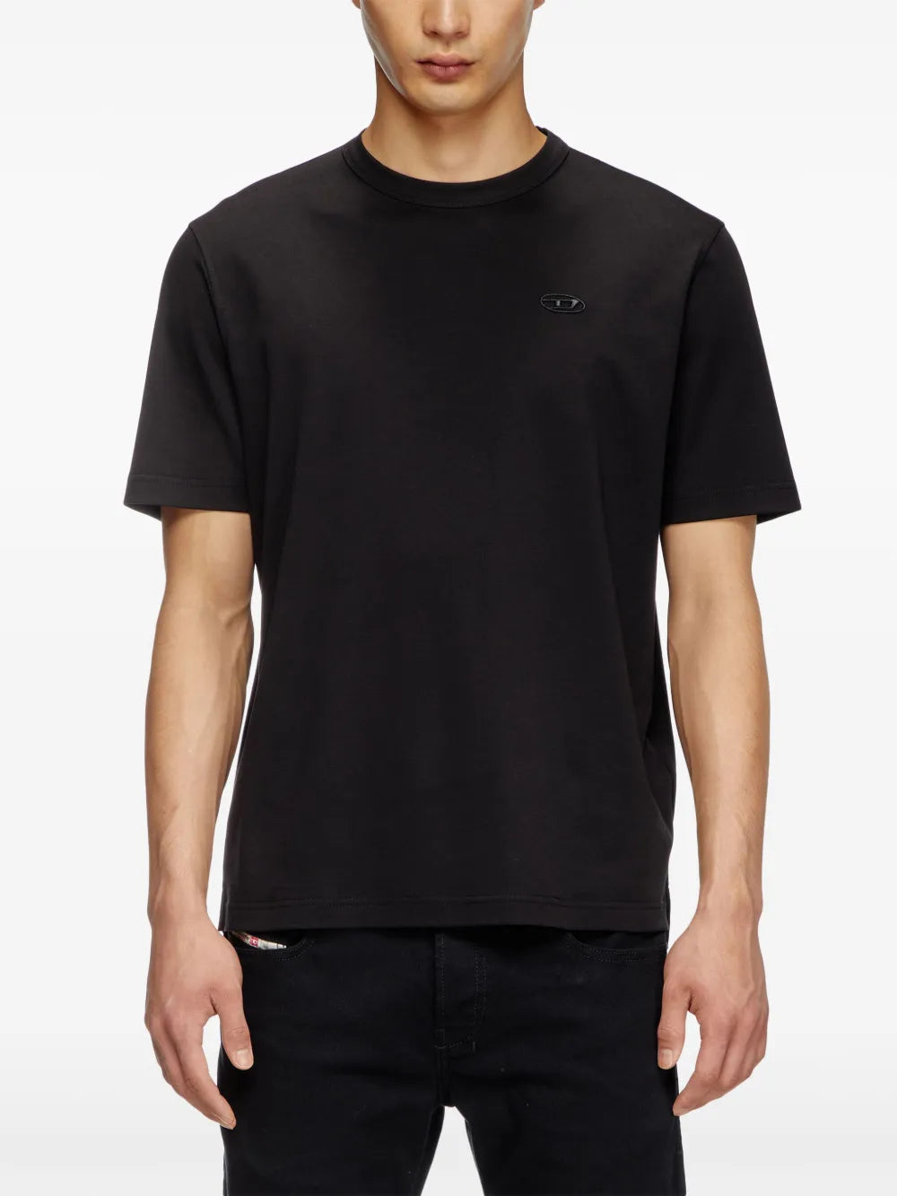 ブラック T-アジャスト-スリット Diesel Tシャツ - 男性用 – myCompañero