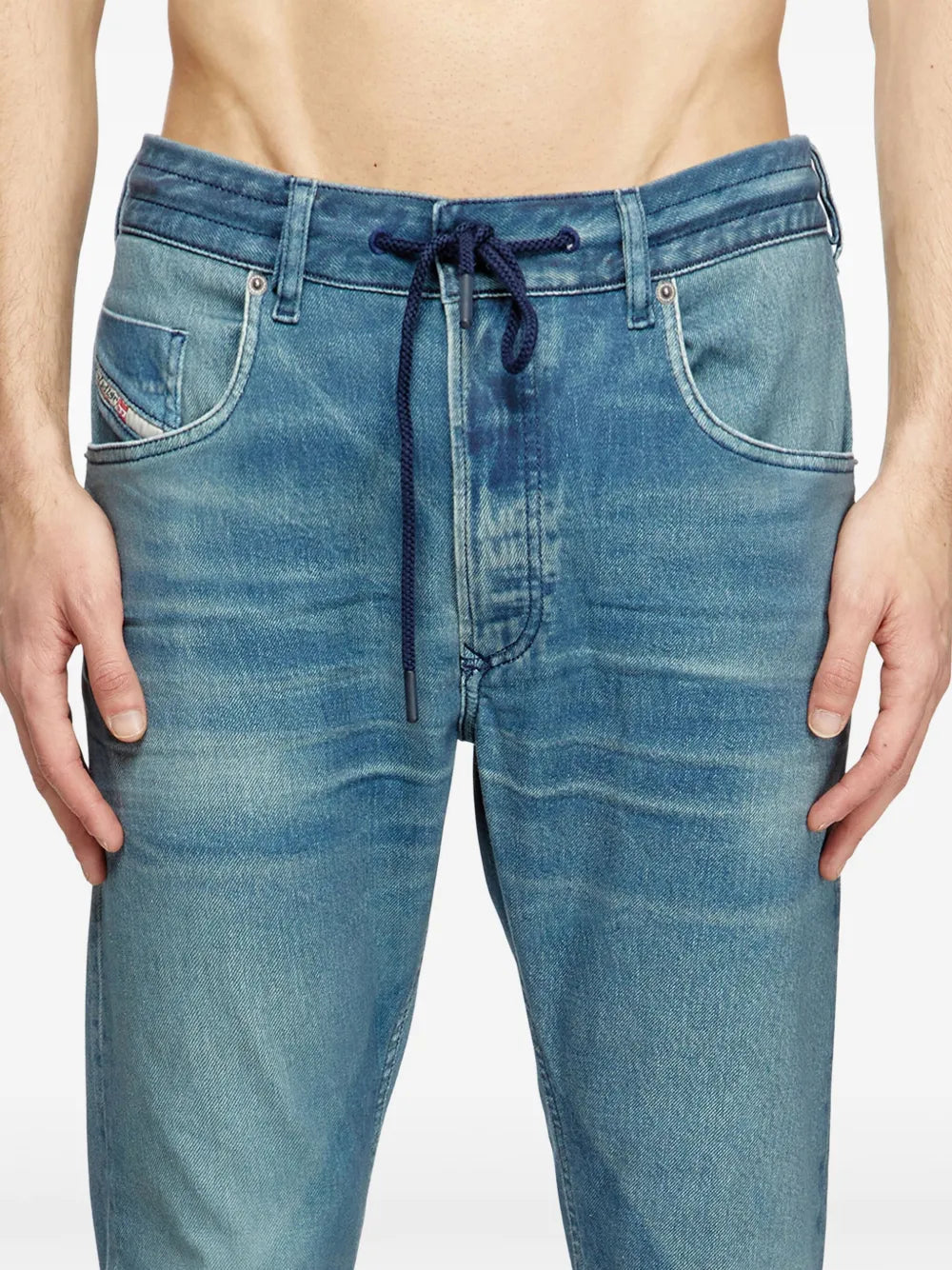 Pantalons Jeans 2032 D-Krooley-B Diesel Bleu Homme