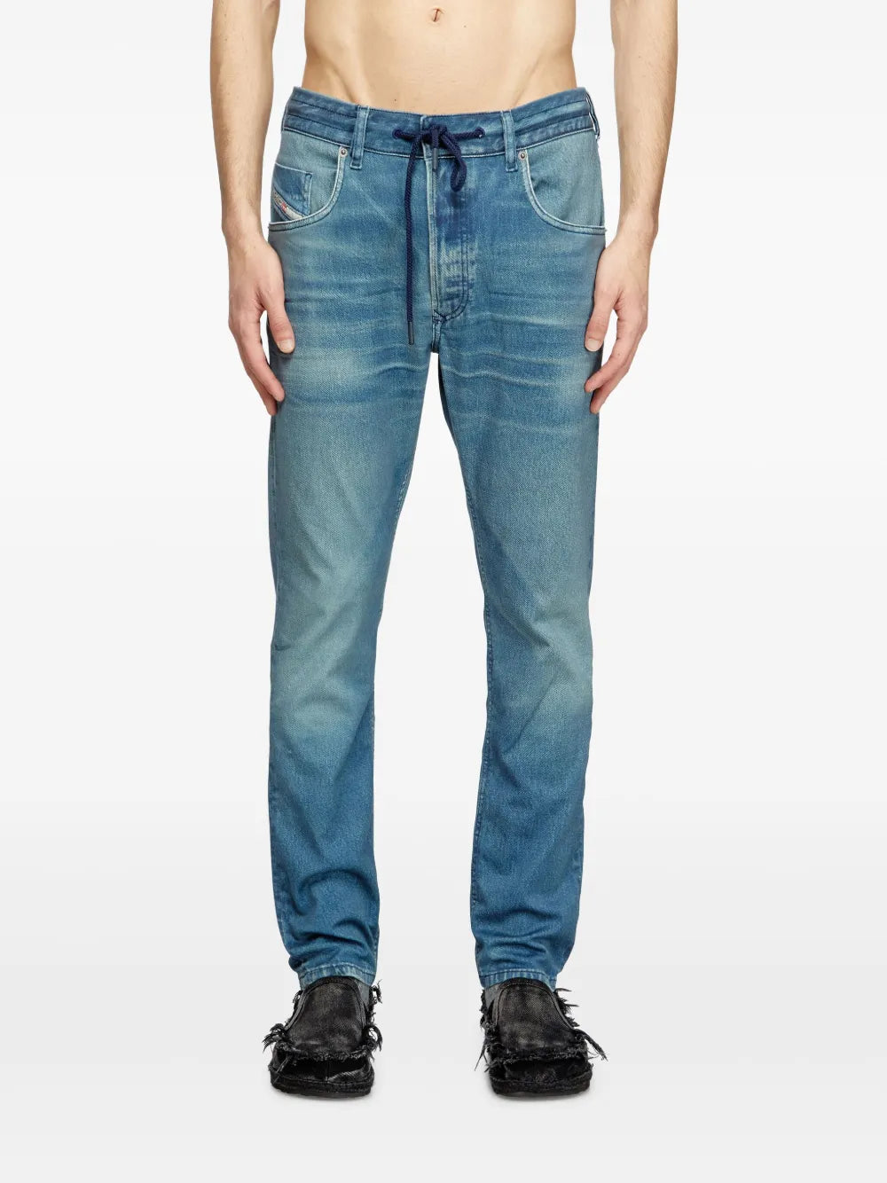 Pantalons Jeans 2032 D-Krooley-B Diesel Bleu Homme