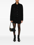 Gonne Gonna Denim FF Fendi Nero Donne