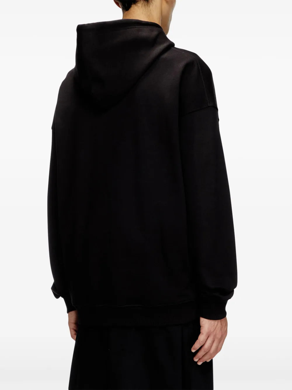 스웨트셔츠 후드티 S-Ummer-Bigoval Diesel 검은색 남여공용