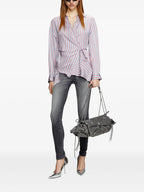 Hemden C-Razy Wickelhemd Diesel Lila Femme