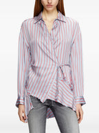Hemden C-Razy Wickelhemd Diesel Lila Femme