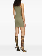 Kleider M-Caddix Kurzkleid Diesel Khaki Damen