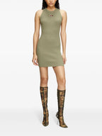 Kleider M-Caddix Kurzkleid Diesel Khaki Damen