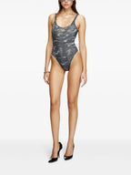 Moda mare Ut-body-utlt Costume da Bagno Diesel Grigio Femme