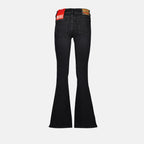 Image of the Diesel D-Ebbey L.30 jeans for women - Autumn-Winter 2025 - Detailed View_2