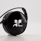 크로스백 Sac cercle Réédition Courrèges 검은색 남여공용