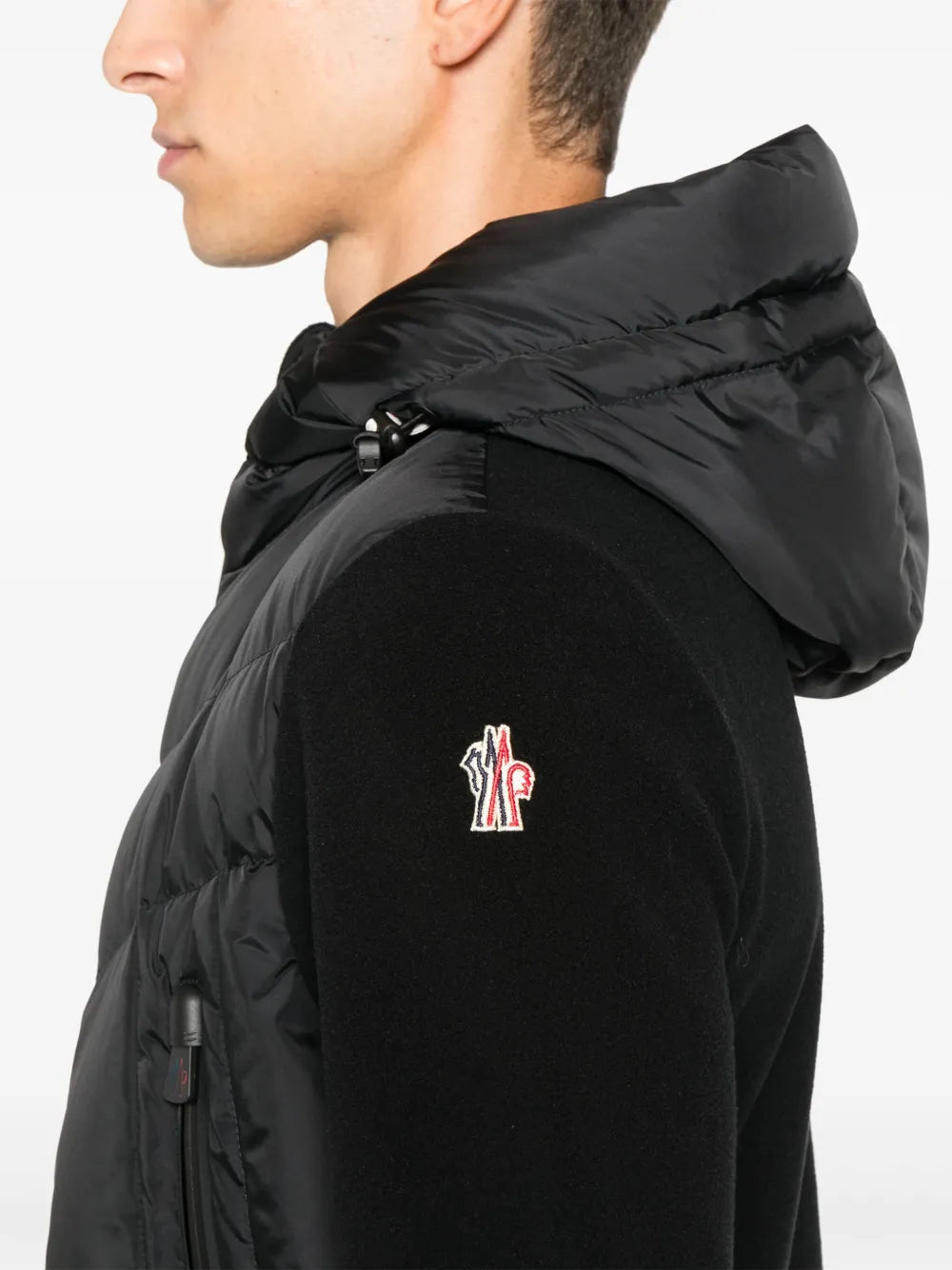 Giacche Giacca bi-materia Moncler Grenoble Nero Homme