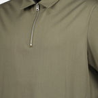 Polo shirts Zip Polo Sacai Khaki Homme