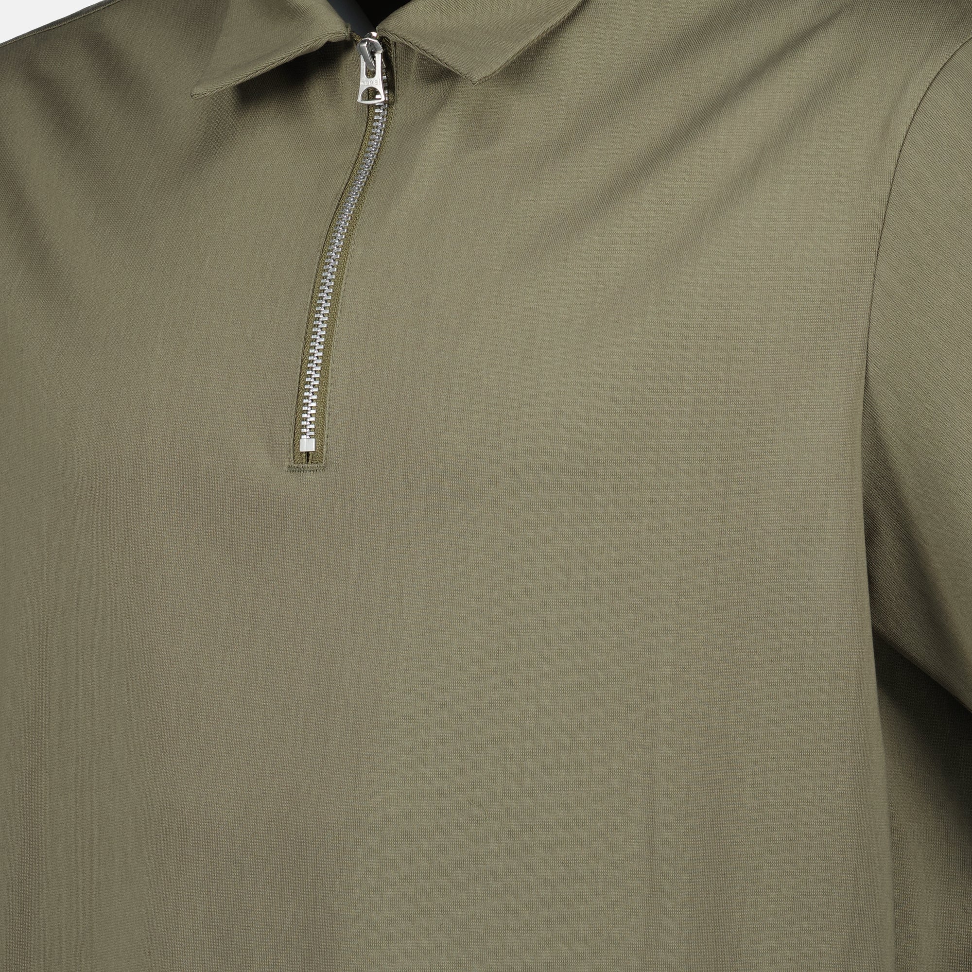 Polo shirts Zip Polo Sacai Khaki Homme
