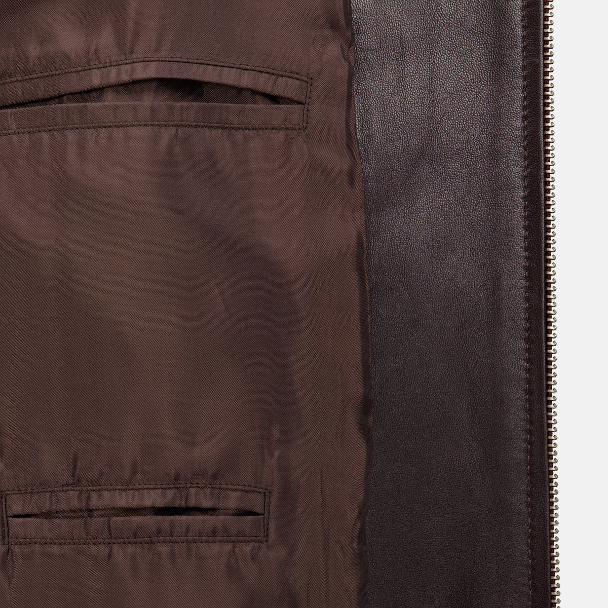 Manteaux Bordeaux Lederjacke Ami PARIS Bordeaux Homme