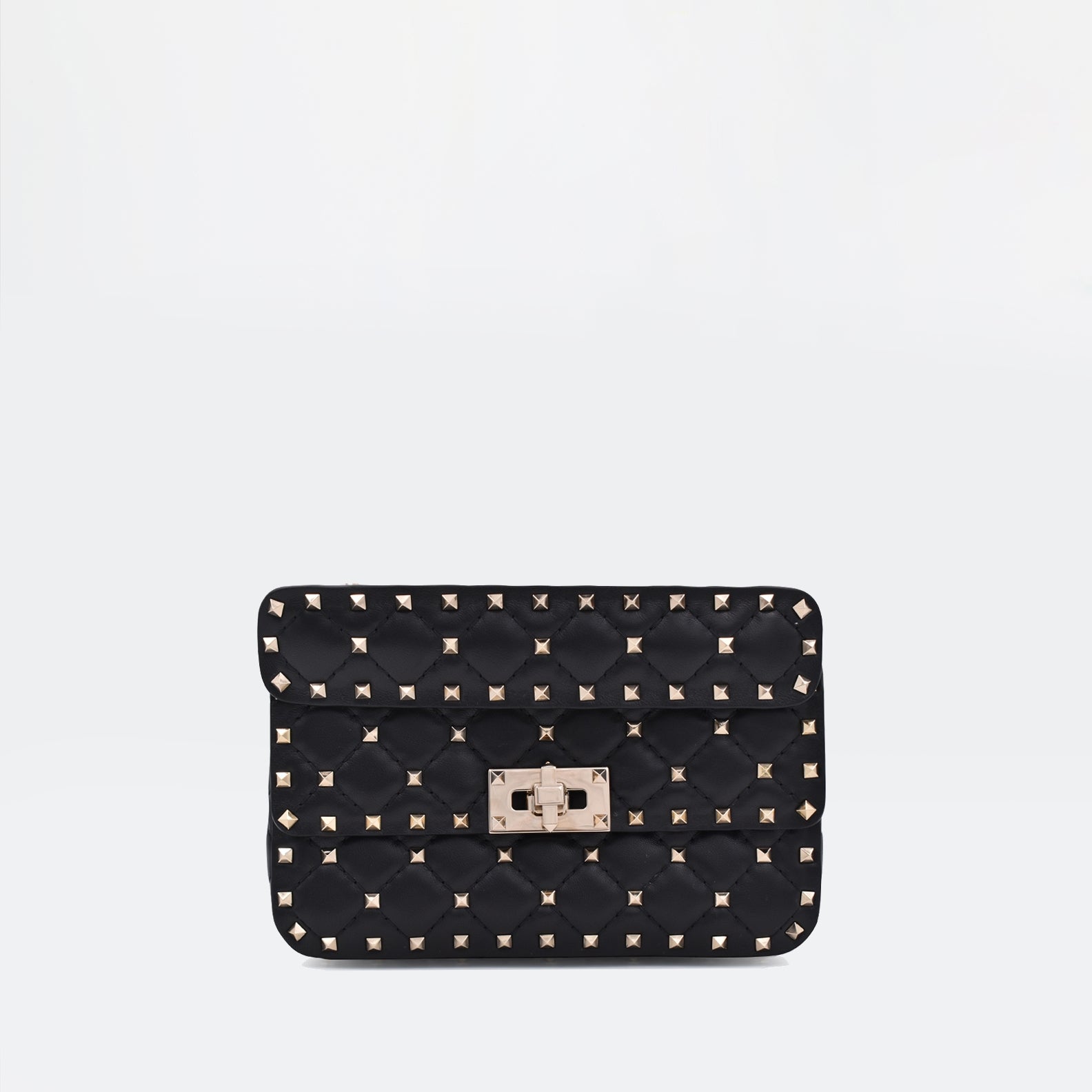 Borse a tracolla Sac Rockstud Spike Valentino Garavani Nero Femme