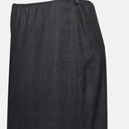 Jupes Jupe en laine Prada Gris Femme