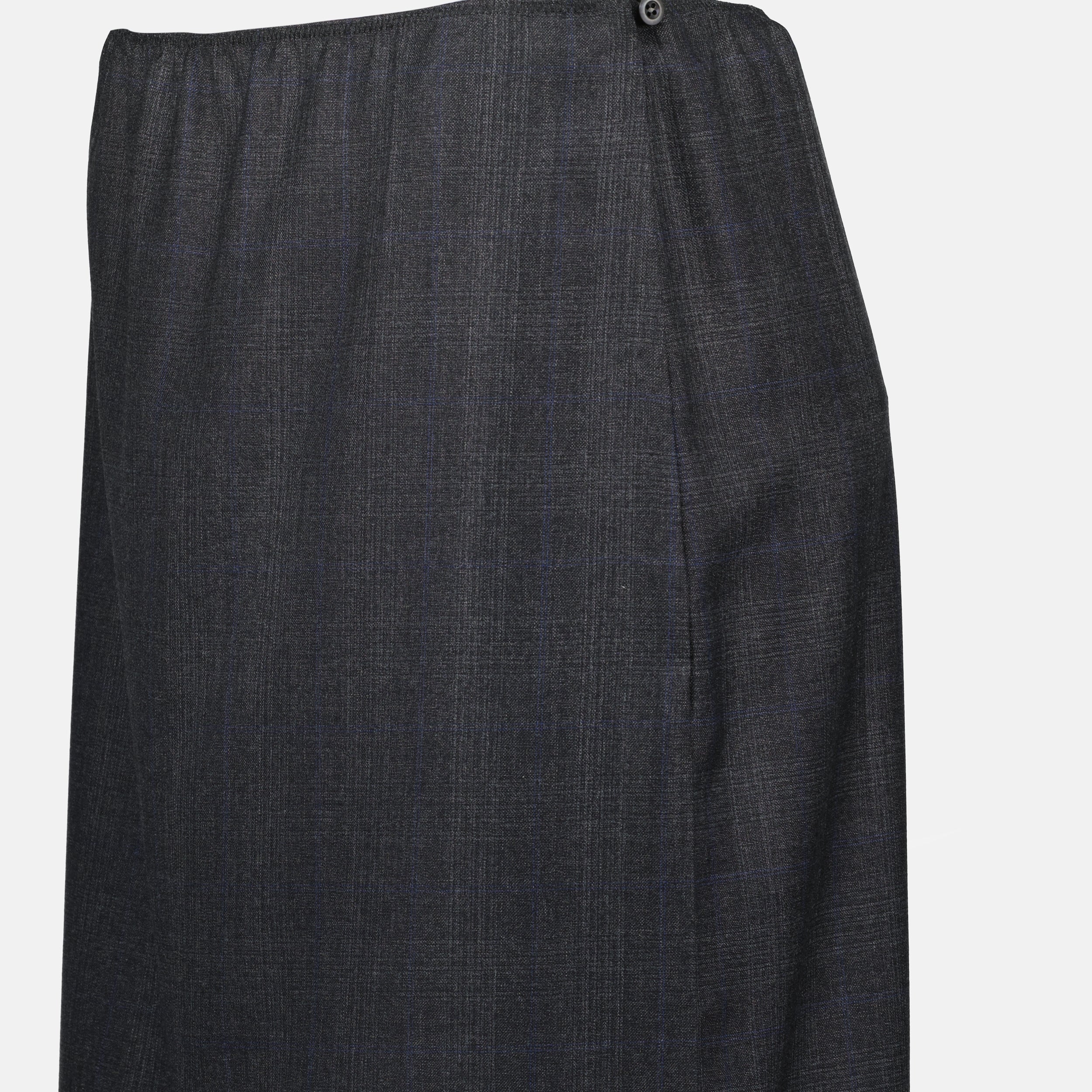 Jupes Jupe en laine Prada Gris Femme