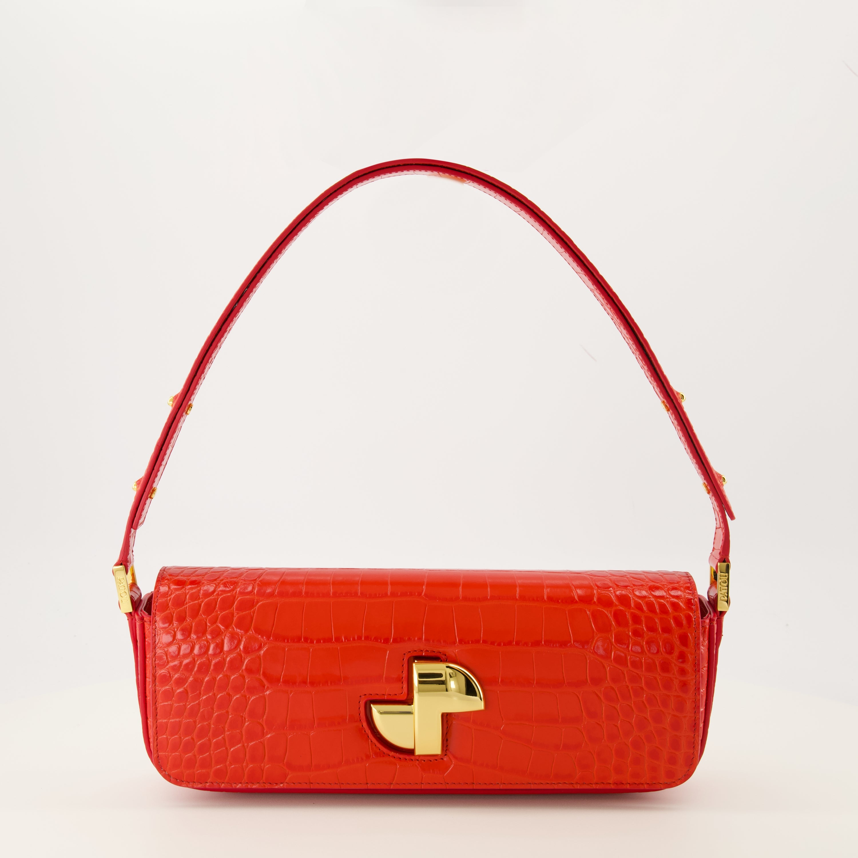 여성을 위한 Patou의 Long Lock 가방 이미지 - 2025년 가을-겨울 - 정면 보기