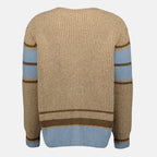 Image of the College Sweater by Ami PARIS for Unisex - Autumn-Winter Season 2025 - Detailed View_2