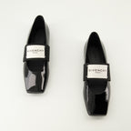 Immagine delle Ballerine Sliced Square di Givenchy per Donna - Collezione Autunno-Inverno 2025 - Vista dall'alto della coppia di scarpe