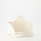 Cintos Cinto de Couro Lanny Iro Branco Femme