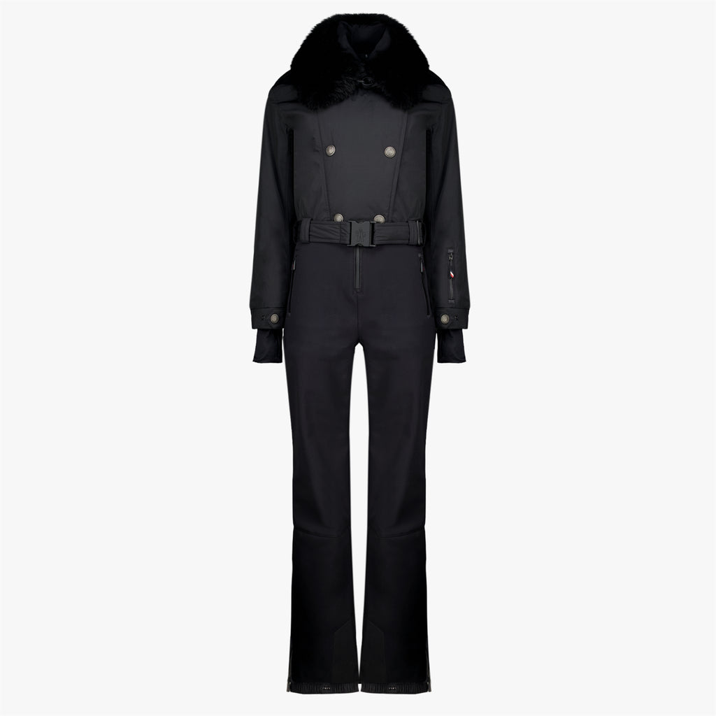 Combinaisons et ensembles Combinaison de ski noir Moncler Grenoble Noir Femme