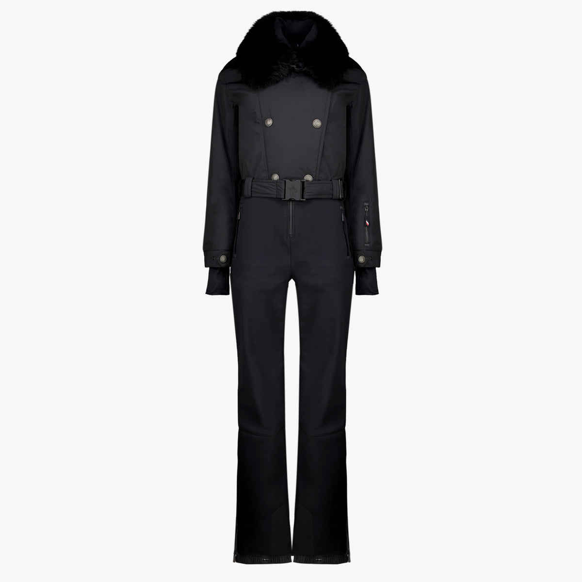 Combinaisons et ensembles Combinaison de ski noir Moncler Grenoble Noir Femme