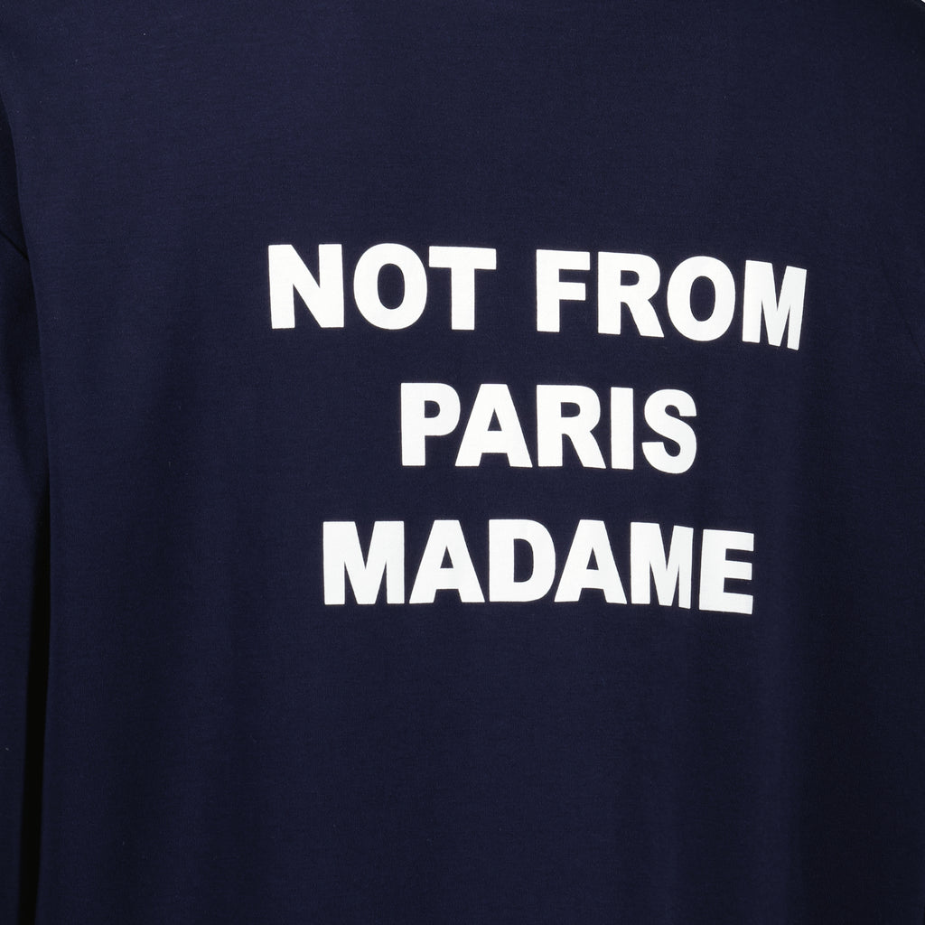 Image de l'article T-shirt manches longues Slogan de la marque Drole De Monsieur pour Homme - Saison Automne-Hiver 2025 - Vue détaillée_2