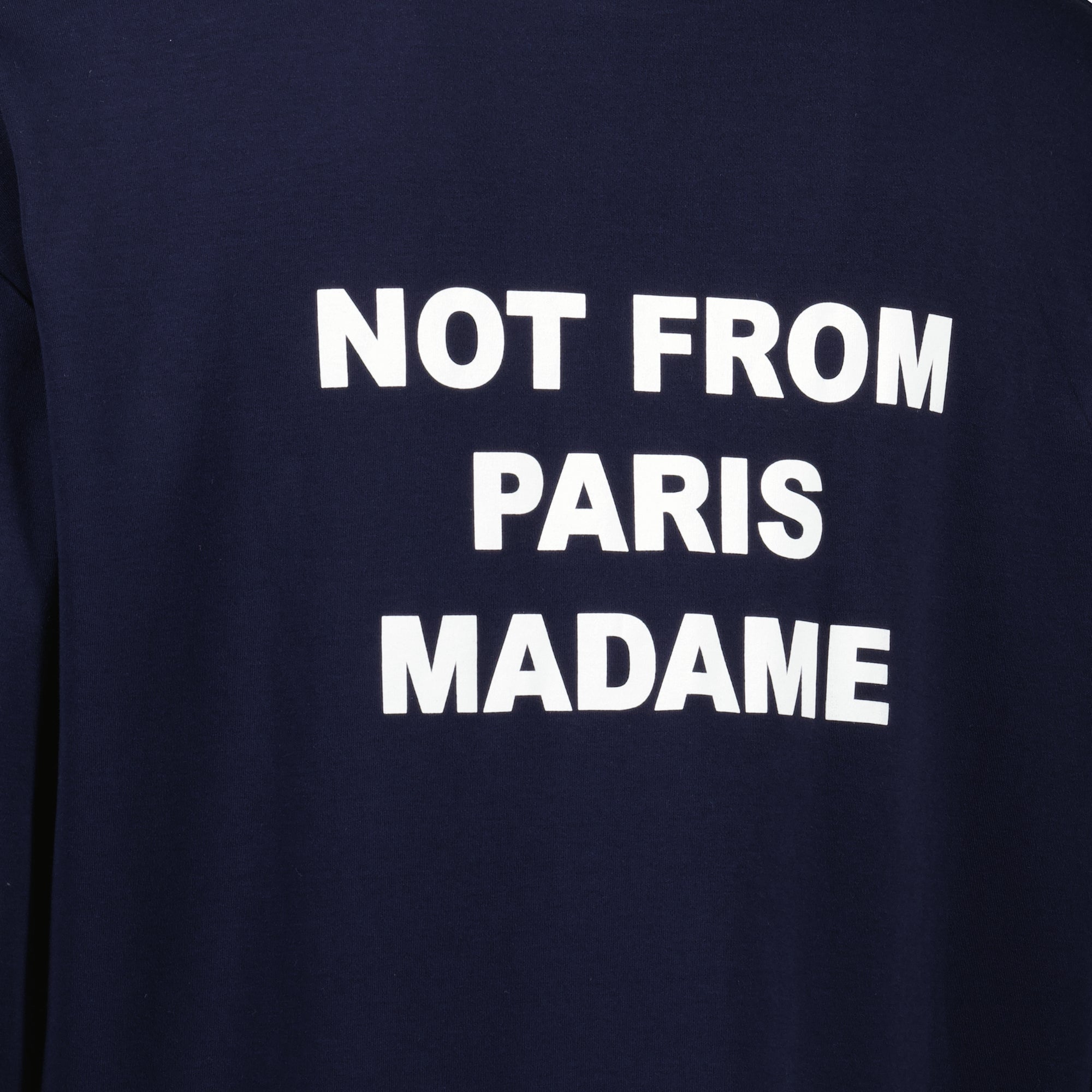 Image de l'article T-shirt manches longues Slogan de la marque Drole De Monsieur pour Homme - Saison Automne-Hiver 2025 - Vue détaillée_2