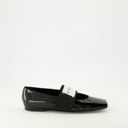 Immagine delle Ballerine Sliced Square di Givenchy per Donna - Collezione Autunno-Inverno 2025 - Vista laterale destra