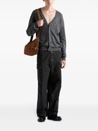パンツ カーゴパンツ Prada 黒 Homme