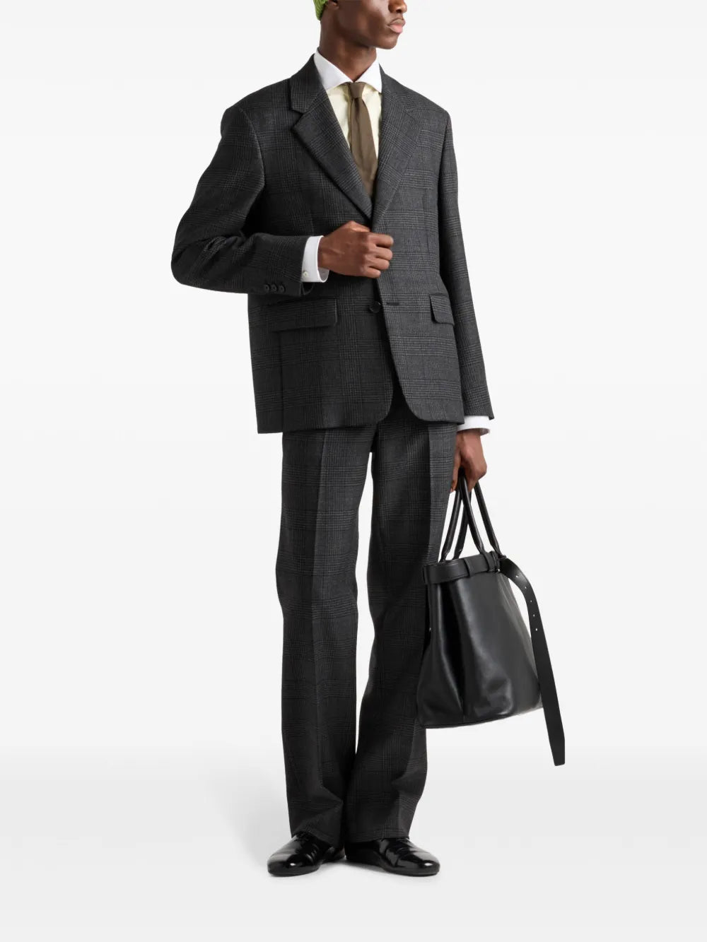 Hosen Wollhosen Prada Grau Homme