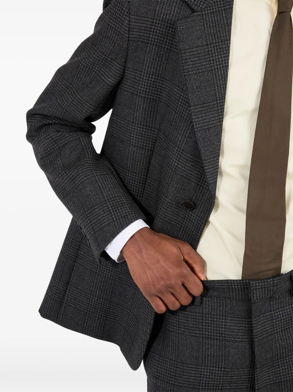 Hosen Wollhosen Prada Grau Homme