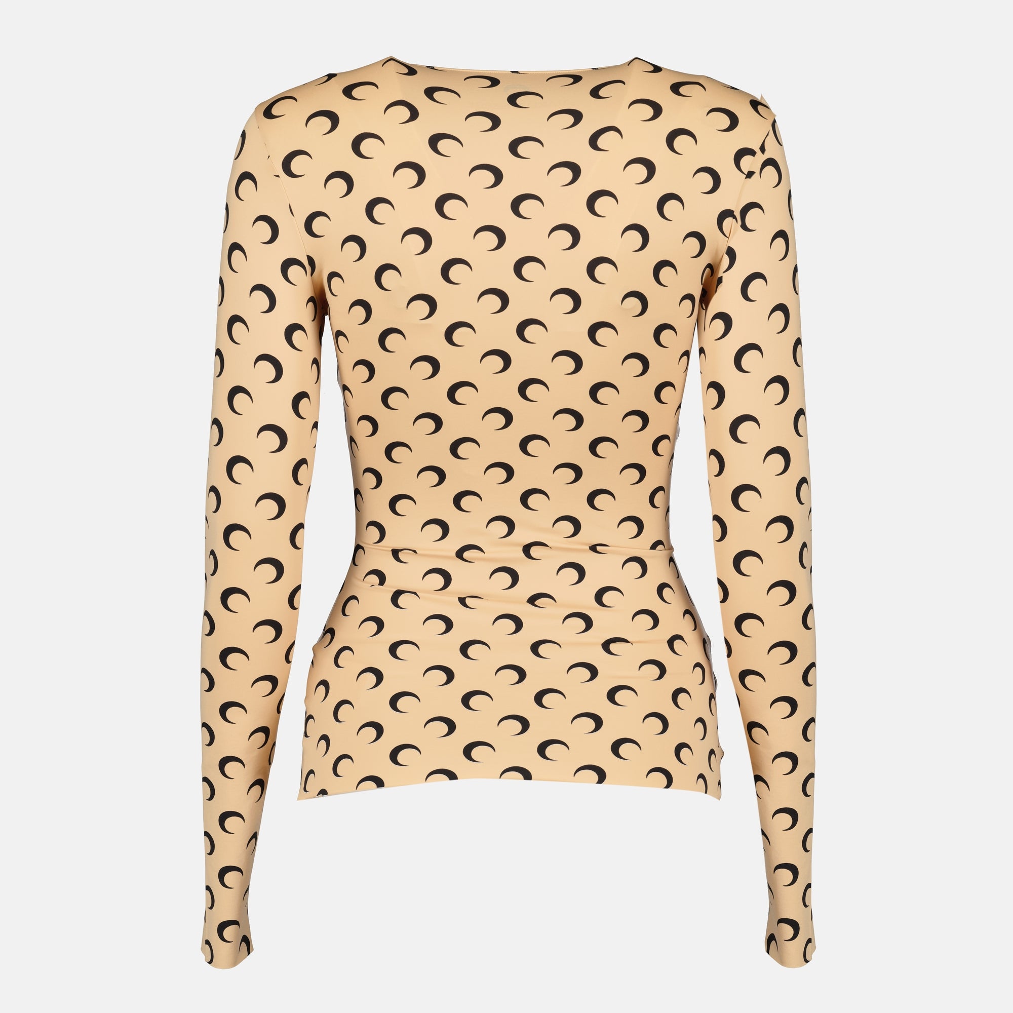 Imagen del artículo Top Jersey Moon de la marca Marine Serre para Mujer - Temporada Otoño-Invierno 2025 - Vista Detallada_2