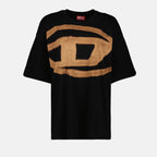 Camisetas T-Shirt T-Boxt-Bleach Diesel Preto Homme