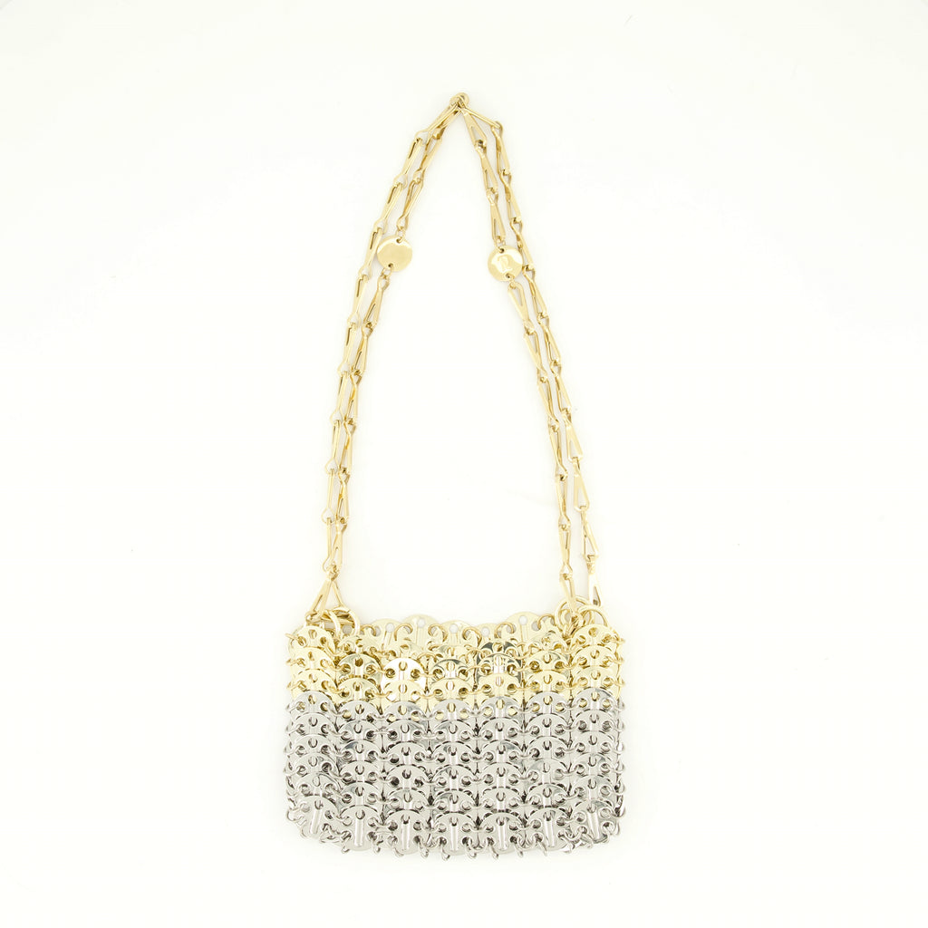 Handbags and shoulder bags Iconic 1969 Nano Bag Rabanne Silver Femme