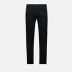 Pantalons Jean slim 2019 D-strukt Diesel Noir Homme