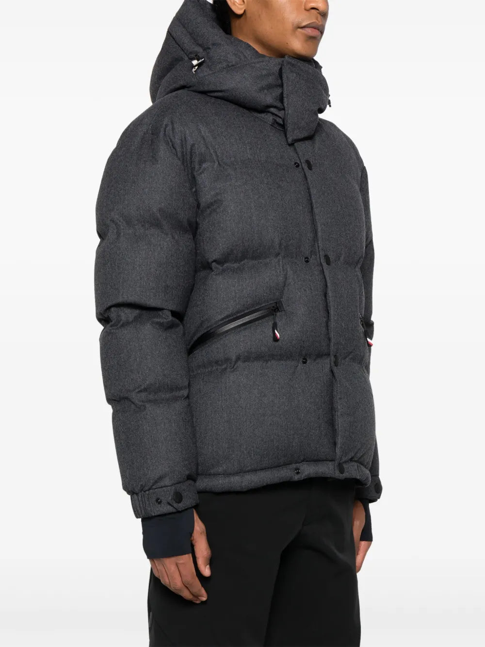 Mäntel Krun Daunenjacke Moncler Grenoble Grau Homme